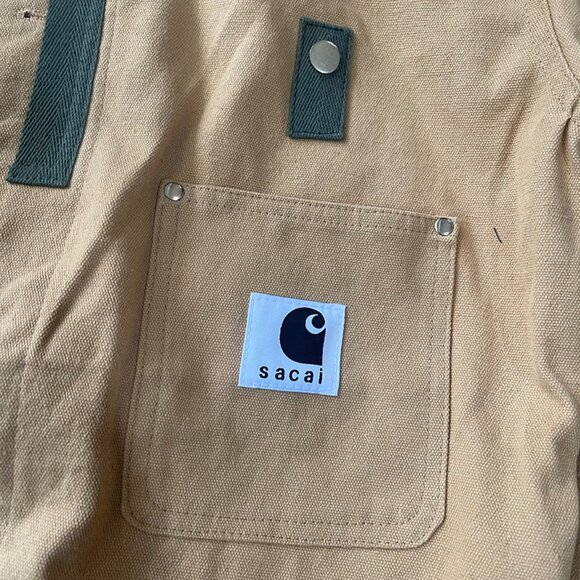 Sacai x Carhartt WIP Canvas Jacket - Beige - Picture 2 of 13